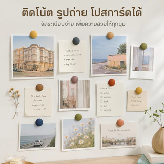 Minimalist รอบแม่เหล็กติดตู้เย็น Soft Matte Morandi สีสไตล์เกาหลีตกแต่งสําหรับห้องครัว Home Office