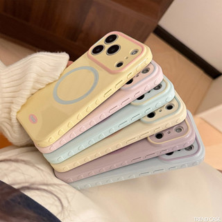 น่ารักการ์ตูน 3D หัวใจแม่เหล็กซิลิโคนเคสโทรศัพท์กันกระแทกปกหลังสําหรับ iPhone 17 16 15 14 13 Pro Max