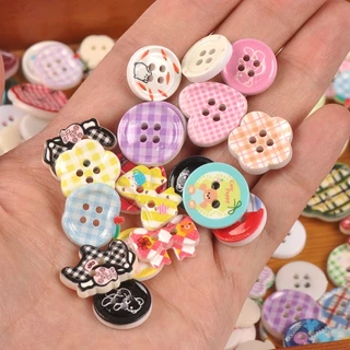 20 ชิ้น 1.2-2.5 ซม.น่ารักพลาสติกการ์ตูนปุ่มสําหรับ DIY Scrapbooking เย็บเสื้อผ้าอุปกรณ์เสริมเด็กเสื้อผ้า Handmade วัสดุ CP4406