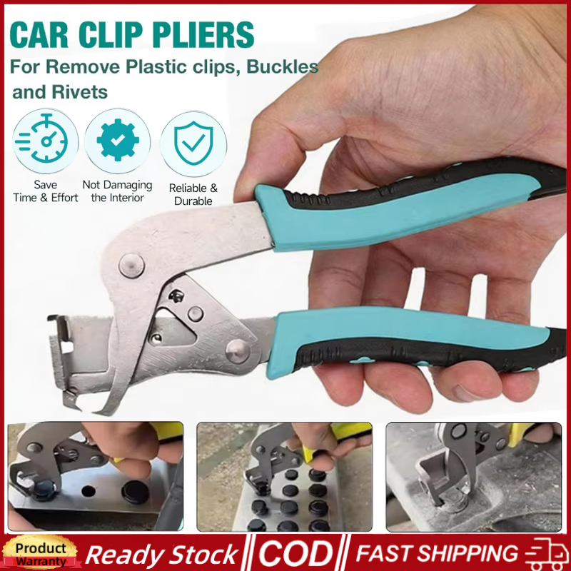 Professional รถคลิปคีม Auto แผงเครื่องมือกําจัดยาง Fastener Rivet เครื่องมือ, Professional Auto Repair Kit สําหรับพลาสติก/Nut Removal