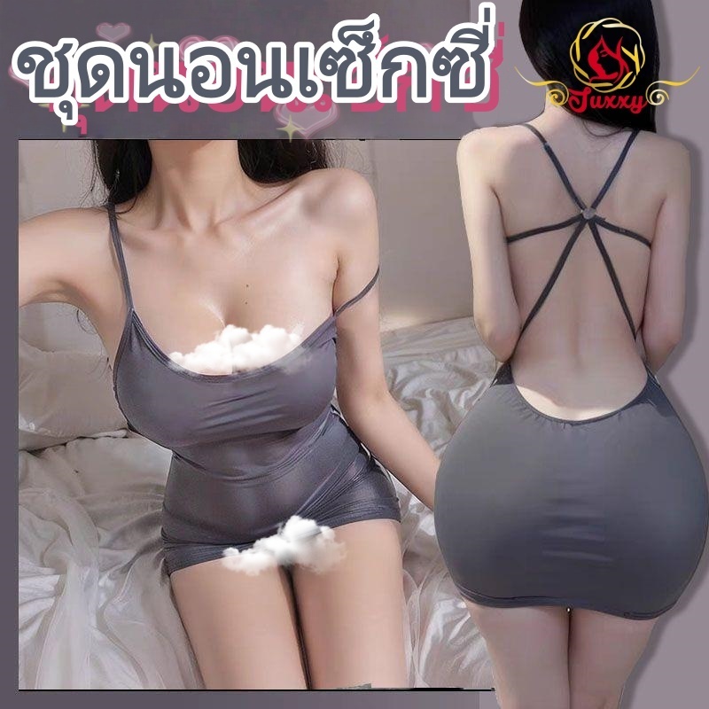 [ส่งด่วน กทม. 3 ชม.ถึง⚠️]เสื้อผ้าตัวเดียวกัน ชุดนอนไม่ใช่การนอนหลับ ชุดนอนที่ดูเซ็กซี่ ชุดนอนหญิงเซ็กซี่แบบตัวเดียวกัน M-5XL นน40-100KG L104