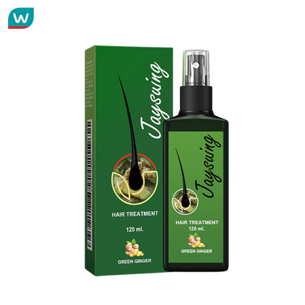 Jaysuing ของแท้ Hair Growth Spray 120ml สเปรย์ปลูกผม เร่งการเจริญเติบโตของเส้นผม ปลูกผมเร่งด่วน
