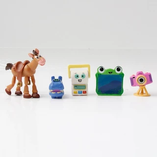 10 ชิ้น/เซ็ต 3-10 ซม.ของเล่นการ์ตูน Story Mini รูป Woody Jessie Buzz Lightyear Forky Bullseye PVC ตุ๊กตาเดสก์ท็อปตกแต่งตุ๊กตาของเล่น