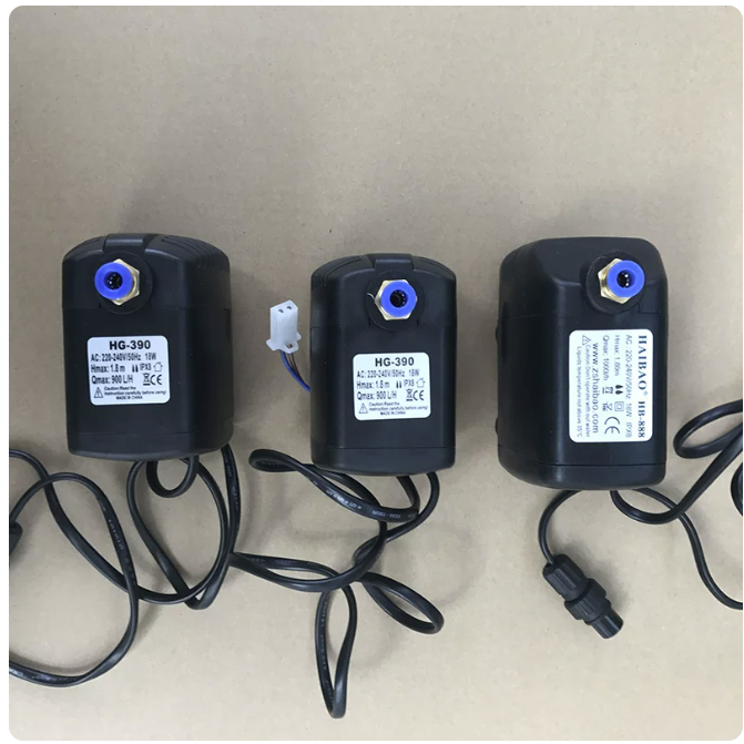 ปั๊มน้ํา Hg-390 สําหรับพัดลมสเปรย์ CNHW HB-888 BK-1800