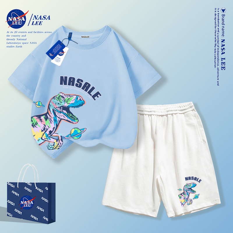 【ส่งจากกรุงเทพฯ】ชุดเซตเสื้อ+กางเกงขาสั้นสีขาว ผ้าคอตตอน รูปที่ 3