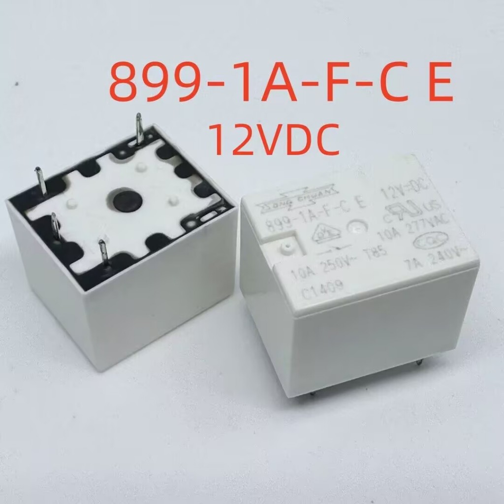 รีเลย์ 4 พิน รีเลย์ 5 พิน 899B/899-1A/1AH-F/C/V 12V/24VDC รีเลย์ 899-1A-FCE 12V