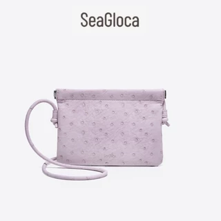 SeaGloca Chic Dot นูนหนังนุ่ม Crossbody กระเป๋า Minimalist Daily Design กระเป๋าสําหรับผู้หญิงไม่มี 10007