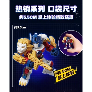 ★ MYTHBOX ★ ของแท้ blokees bruco TRANSFORMERS Defender Vol.07 Classic class Blokees Transformers Starlight Competition Anime Hidden