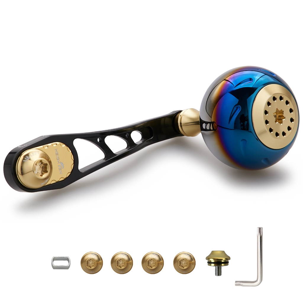 HEIGHTEN 65 มม.-75 มม.รอก 38 มม.สําหรับ Shimano Calcutta Conquest Daiwa Zillion Kastking Abu Garcia Penn Baitcasting Reel