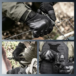 NEXTORCH Edge Guard ถุงมือกันบาดหน้าจอสัมผัสถุงมือทํางานที่รองรับผ้าระบายอากาศถุงมือยูทิลิตี้ทนต่อแรงกระแทกยาวนาน