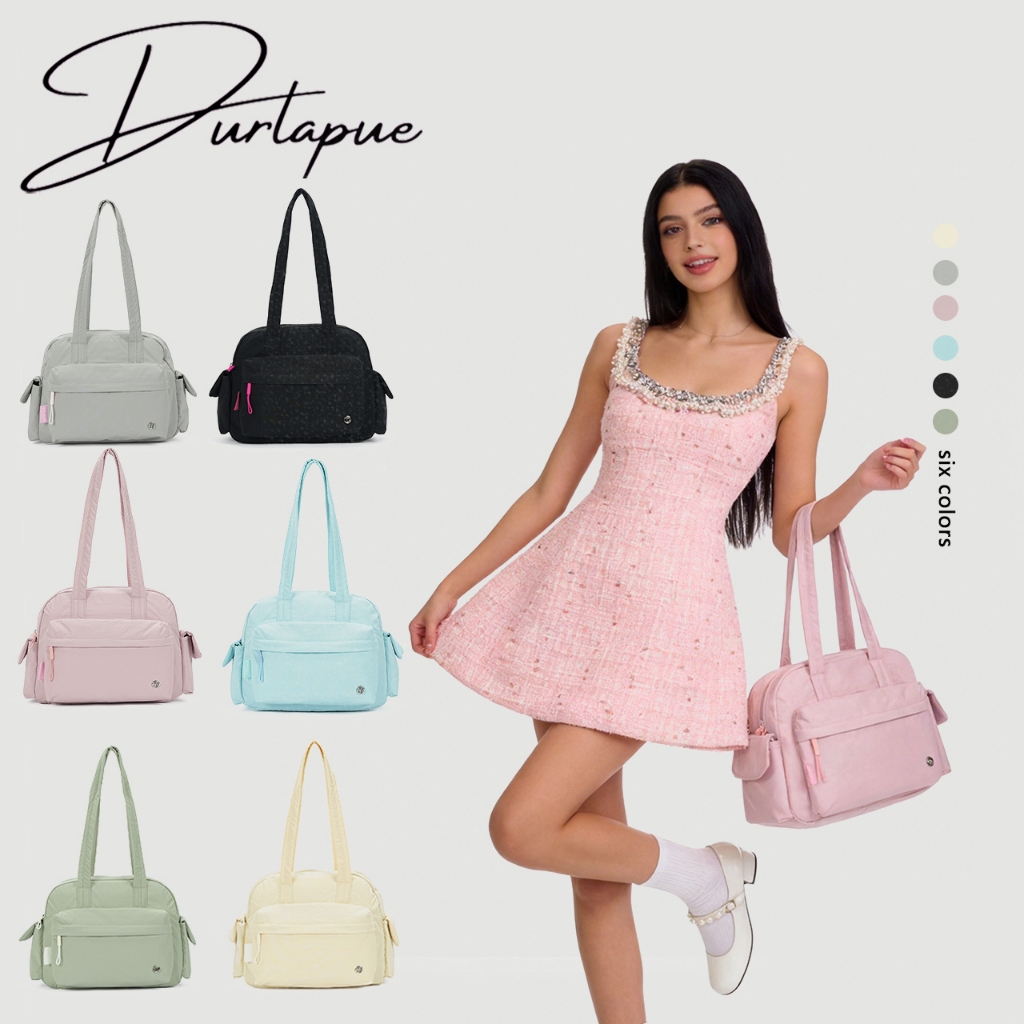 Durlapue-（BIG SALE）กระเป๋าบอสตันมินิมอล ขนาดใหญ่ สำหรับสะพาย
