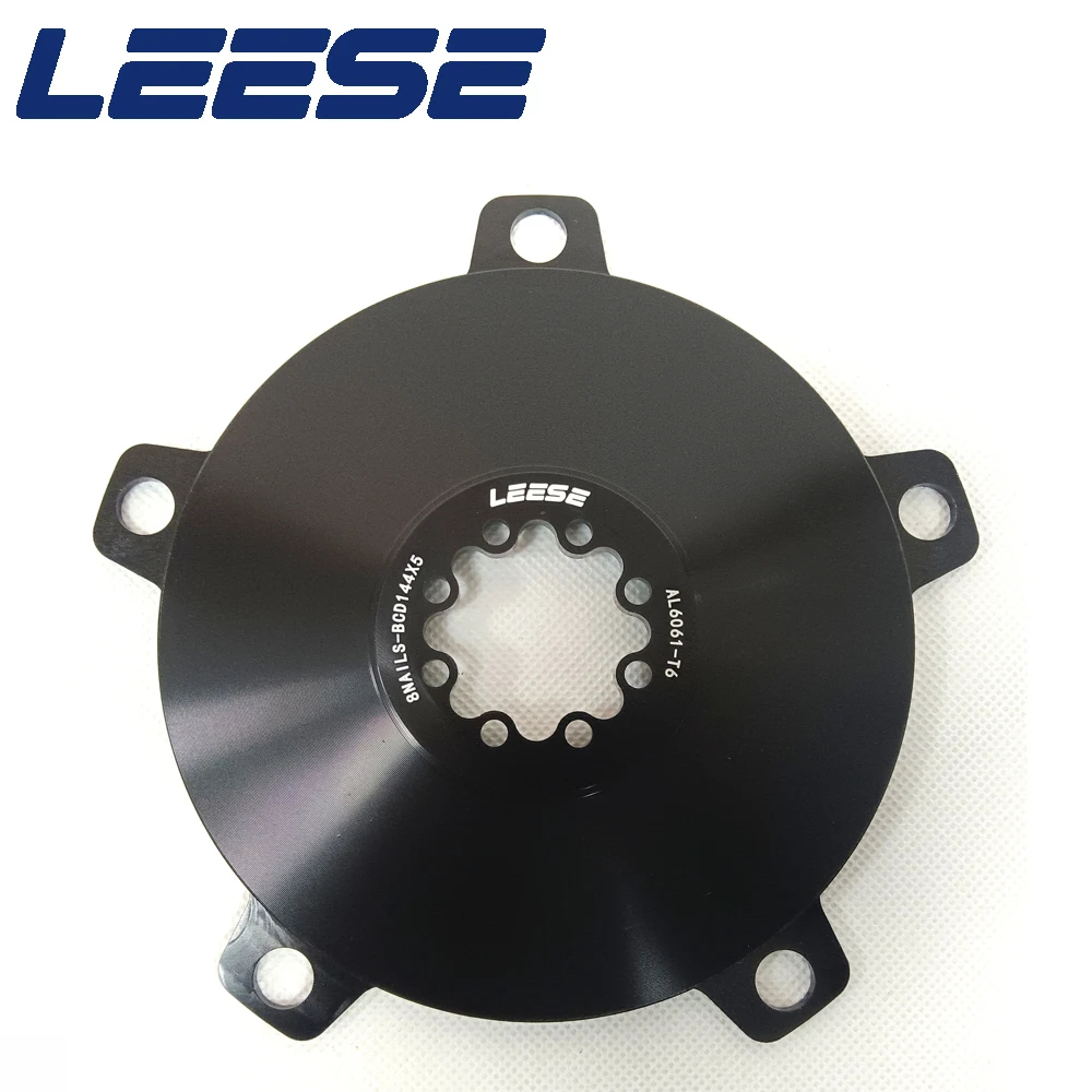 LESE Road Chainring Adapter ตัวแปลงแมงมุมสําหรับ 8 เล็บโดยตรงไปยัง BCD144,144BCD SPIDER