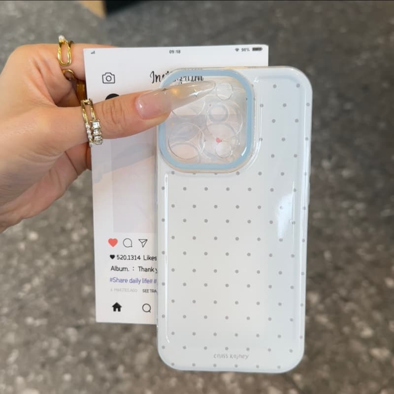 สําหรับ OPPO Reno 15 PRO MAX Reno 14F Reno 13F 5G Reno 13 Pro Reno12 F Reno 11F Reno 10 Reno 8Z Reno 7Z Reno 8T 5G Reno 6z แฟชั่น high-end wave point ดูดซับแรงกระแทก IMD phon