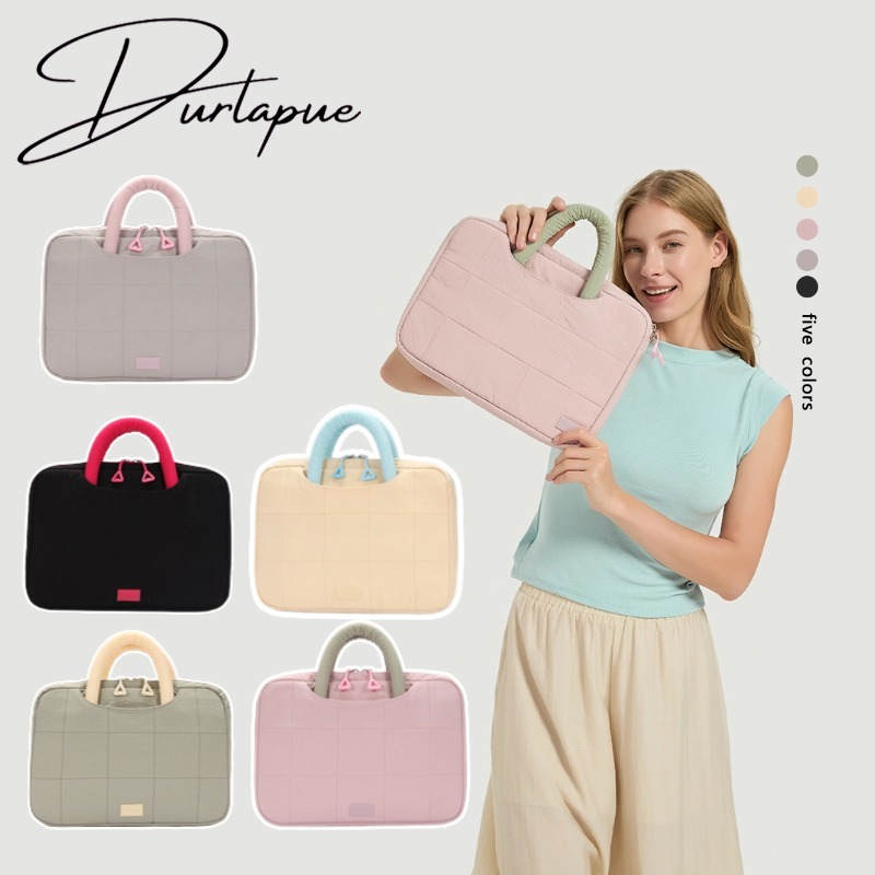 Durlapue-กระเป๋าใส่แล็ปท็อป 13 นิ้ว, กระเป๋าแล็ปท็อป, ซองใส่แล็ปท็อป, เหมาะสำหรับแล็ปท็อปขนาด 13 นิ้ว, กันน้ำ, กันกระแทก, มีหลายสีให้เลือก, เหมาะสำหรับใช้ในธุรกิจ, การเดินทาง และการเรียน