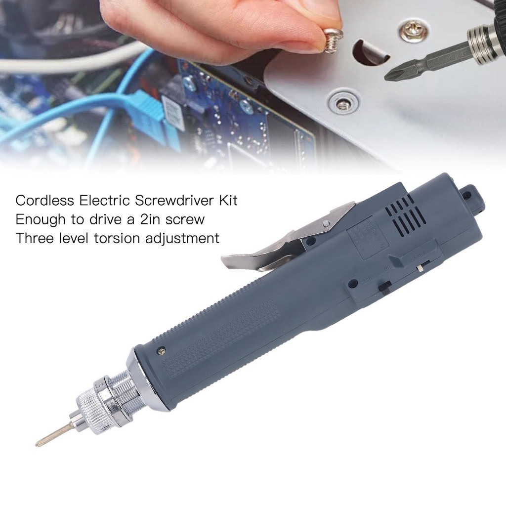 ชุดไขควงไฟฟ้าไร้สายที่แม่นยําในสายเกรดอุตสาหกรรมปรับ Torsion CW CCW