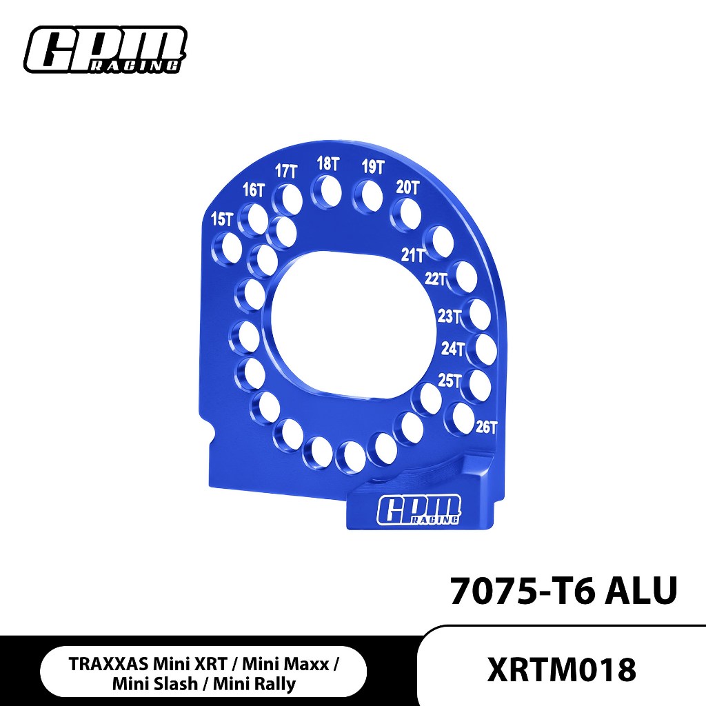 GPM 7075 มอเตอร์แผ่น 15T-26T สําหรับ TRAXXAS (Mini XRT / Maxx / Slash / Rally) RC รุ่นรถ UPGRADE MOD
