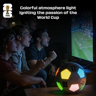 [FIFA Officially Licensed]F26S01 Bluetooth Speaker มาพร้อมสายคล้อง ลำโพงพกพา ใช้งานได้ 8 ชม รองรับการเชื่อมต่อบลูทูธและ TF Card with LED RGB Lighting