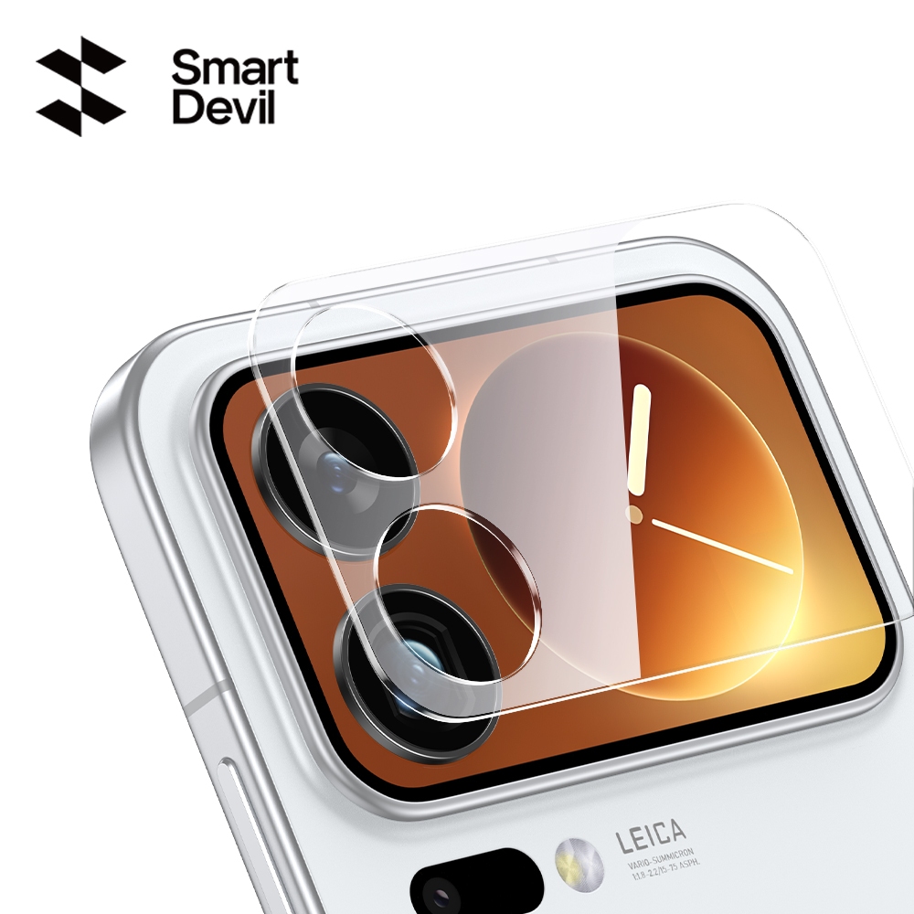 SmartDevil HD กลับกระจกนิรภัยสําหรับ Xiaomi 17 Pro/17 Pro Max Full Coverage HD กลับกระจกนิรภัย Shatterproof Scratch-Resistant