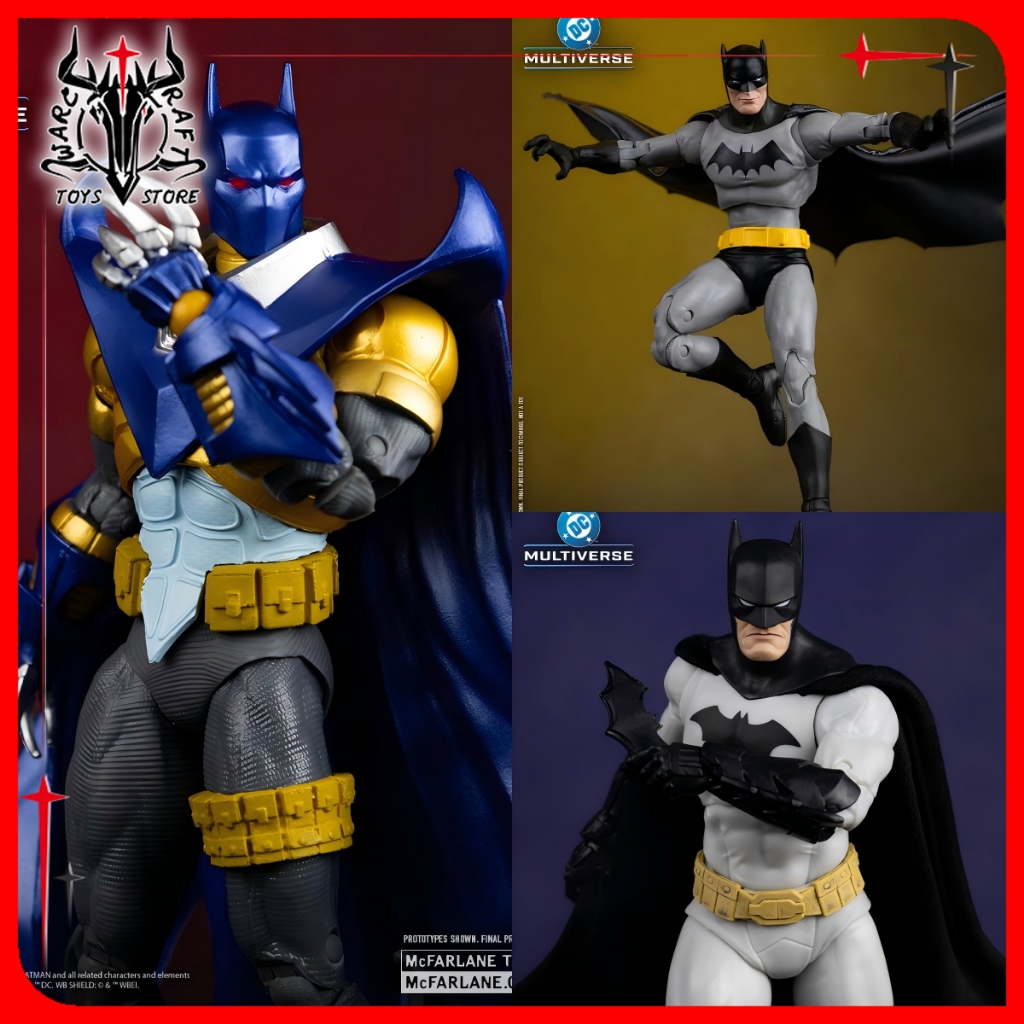 [มีในสต็อก] McFarlane Toys DC Multiverse Batman Series 7 นิ้ว Action Figure
