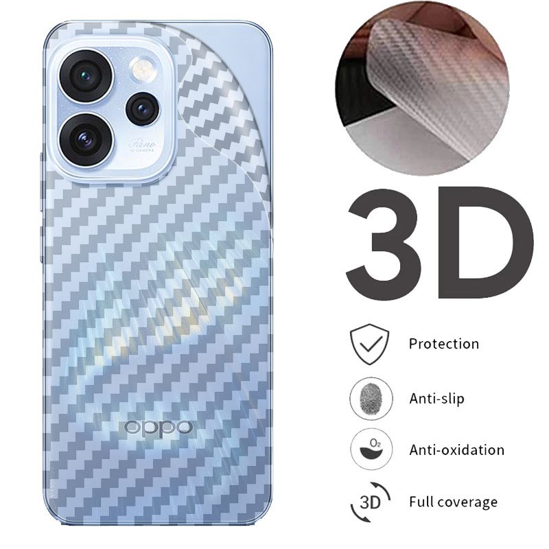 ฟิล์มหลัง สำหรับ เคฟล่า OPPO Reno 16 16F 15 15F 14 14F 13 13F 12 12F 11F 11 10 8T 8Z 8 7Z Find X9 X8 Pro Plus Max Ultra 5G 4G 2026