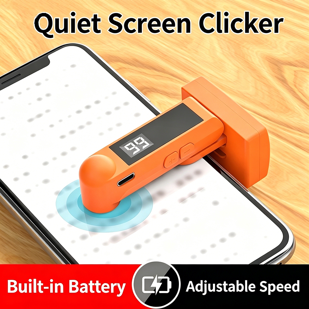 B04 Auto Clicker โทรศัพท์มือถือหน้าจอ Clicker อัตโนมัติ Smarphone Touchscreen Tapper สําหรับการถ่ายทอดสดสตรีมมิ่ง Broadcast Video Browsing
