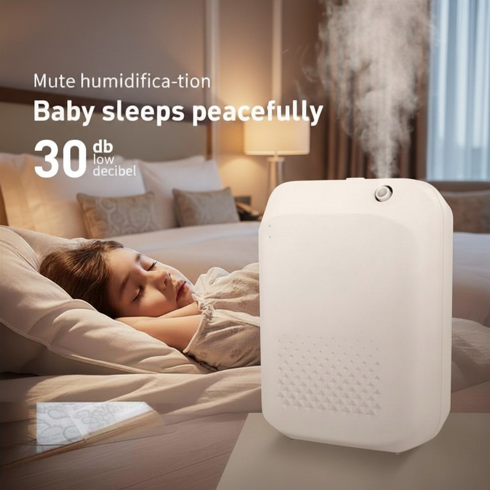 400ML/1000Sqft สมาร์ท Waterless Essential Oil Diffuser น้ํามันหอมระเหยกลิ่นหอมบลูทูธน้ํามันหอมระเหยเครื่อง