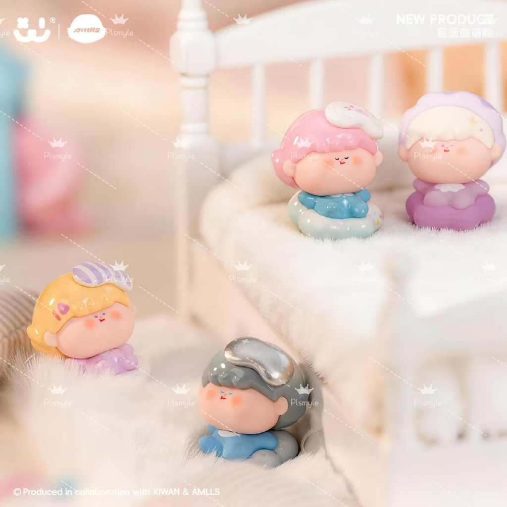 [Amlls Lullaby Mini Figures] Amlls Lullaby Mini Figures (ของแท้) Series Rale Deal อินเทรนด์เล่นของขวัญของเล่น Sulit อะนิเมะตกแต่งโต๊ะ
