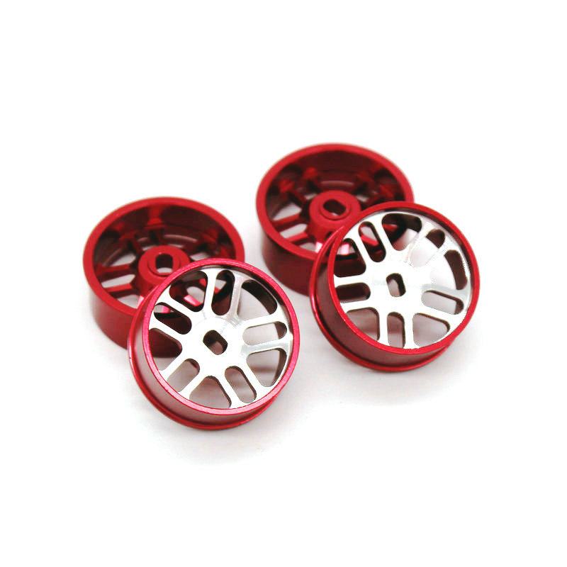 WLtoys 1/28 284131284010 K969 K989 รีโมทคอนโทรลรถอุปกรณ์เสริมโลหะล้อ Hub Drift ยาง
