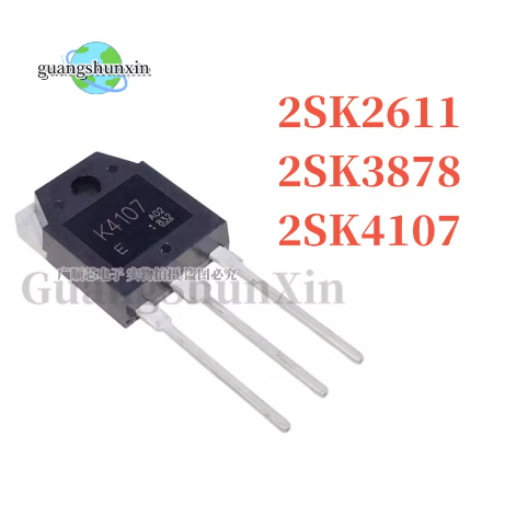 5PCS K2611 K3878 K4107 2SK2611 2SK3878 2SK4107 TO-3P SC-65 9A 900V N-channel MOSFET DIP ทรานซิสเตอร์