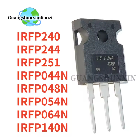 5PCS ยี่ห้อใหม่ IRFP044N IRFP048N IRFP054N IRFP064N IRFP140N IRFP240 IRFP244 IRFP251 TO-247 ในสต็อก