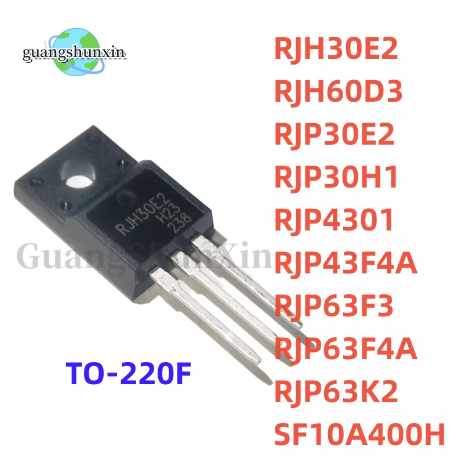5PCS RJH30E2 RJH60D3 RJP30E2 RJP30H1 RJP4301 RJP43F4A RJP60F3 RJP63F4A RJP63F4A RJP30H2SF1B2SF1B2SF1
