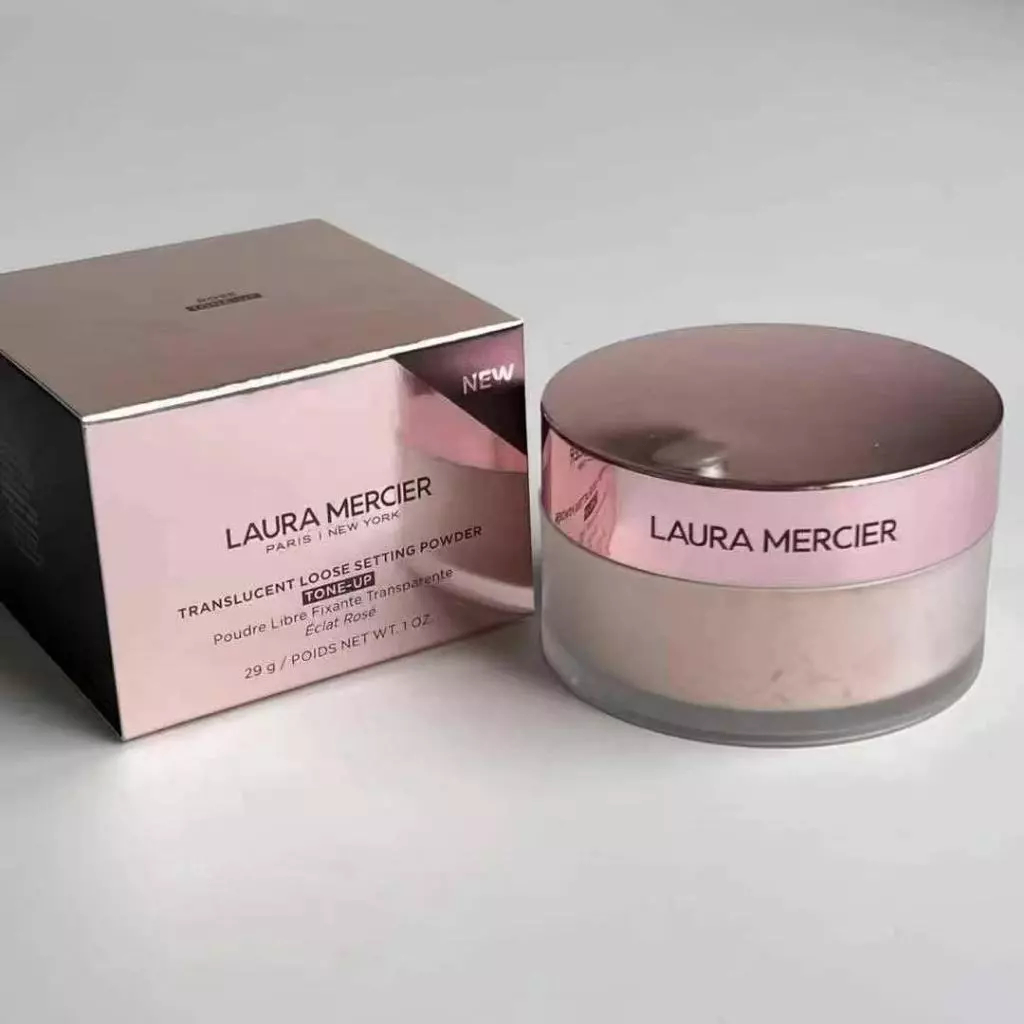 Win-Win Laura Mercier Rose gold แป้งแมตต์และติดทนนาน 29g