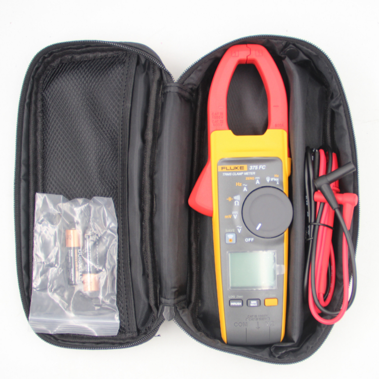 Fluke 375 FC True-RMS แคลมป์มิเตอร์ AC/DC 600A แคลมป์มิเตอร์ F375FC