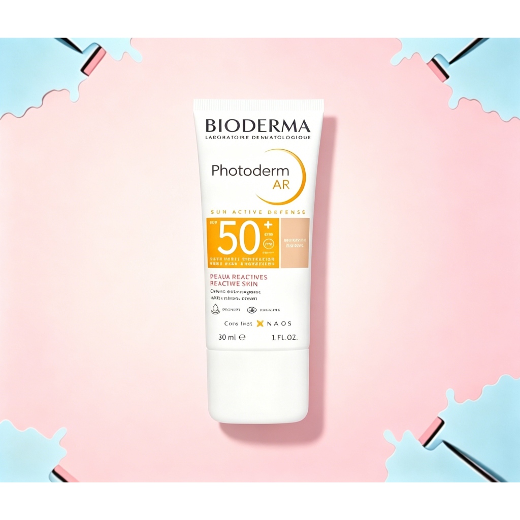 Bioderma Photoderm AR SPF50+ Sunscreen 30ml, Anti-Redness สําหรับผิวแพ้ง่าย