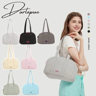 Durlapue - กระเป๋าสะพายไหล่ผู้หญิงไนลอนกันน้ำ ความจุขนาดใหญ่ ดีไซน์คลาสสิก มีช่องแบ่งภายใน สามารถสะพายไหล่หรือถือด้วยมือได้ เหมาะสำหรับใช้ทำงานหรือเรียน มีให้เลือกเจ็ดสี