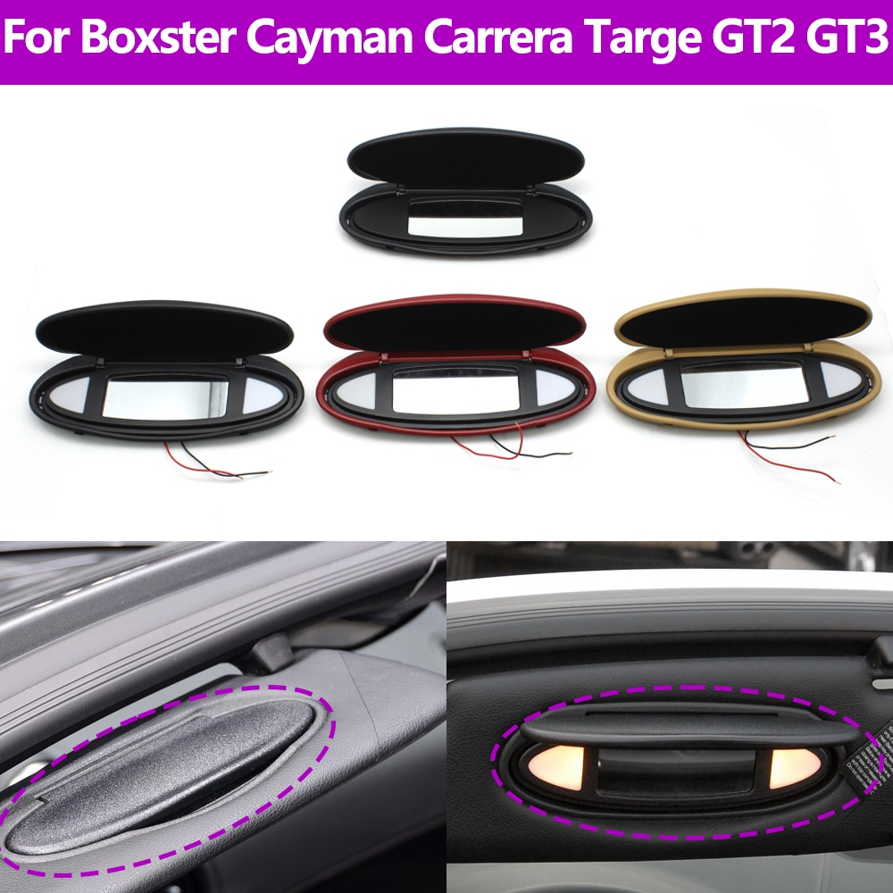 สําหรับ Porsche Boxster Cayman 986 987 CARRELA TARGA GT2 GT3 996 997 1996-2012 รถบังแดด Visor แต่งหน