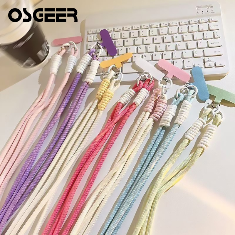 OSGEER เชือกเส้นเล็กโทรศัพท์มือถือสําหรับ iPhone: สายคล้องโทรศัพท์แบบครอสบอดี้สายคล้องคอป้องกันการโจรกรรมเชือกเส้นเล็กยาว Travel Essential สําหรับผู้หญิงสมาร์ทโฟน iPhone และ Android ส่วนใหญ่