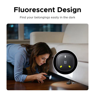 UGREEN Fine Track Mini 2 แท็กสมาร์ทสมาร์ท Locator Anti Lost Finder Locator IP68 สําหรับ iPhone 17 Pro Max 17 Pro 16 Pro Max 16 Pro