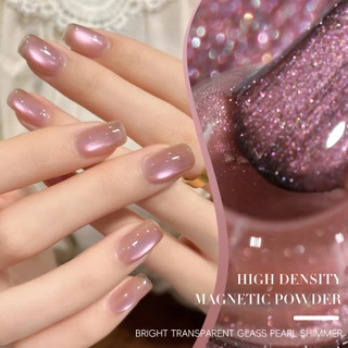 XEIJAYI 10ml-Super Bright Light Pink Cherry Blossom Cat Eye Gel ยาทาเล็บ 8 สีชุดเหมาะสําหรับทุกสีผิว