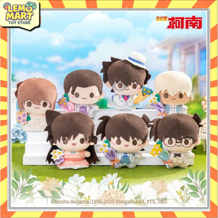 ของแท้ Conan 30th Anniversary Plush Blind Box Dolls Character Kid the Phantom Thief LDCX