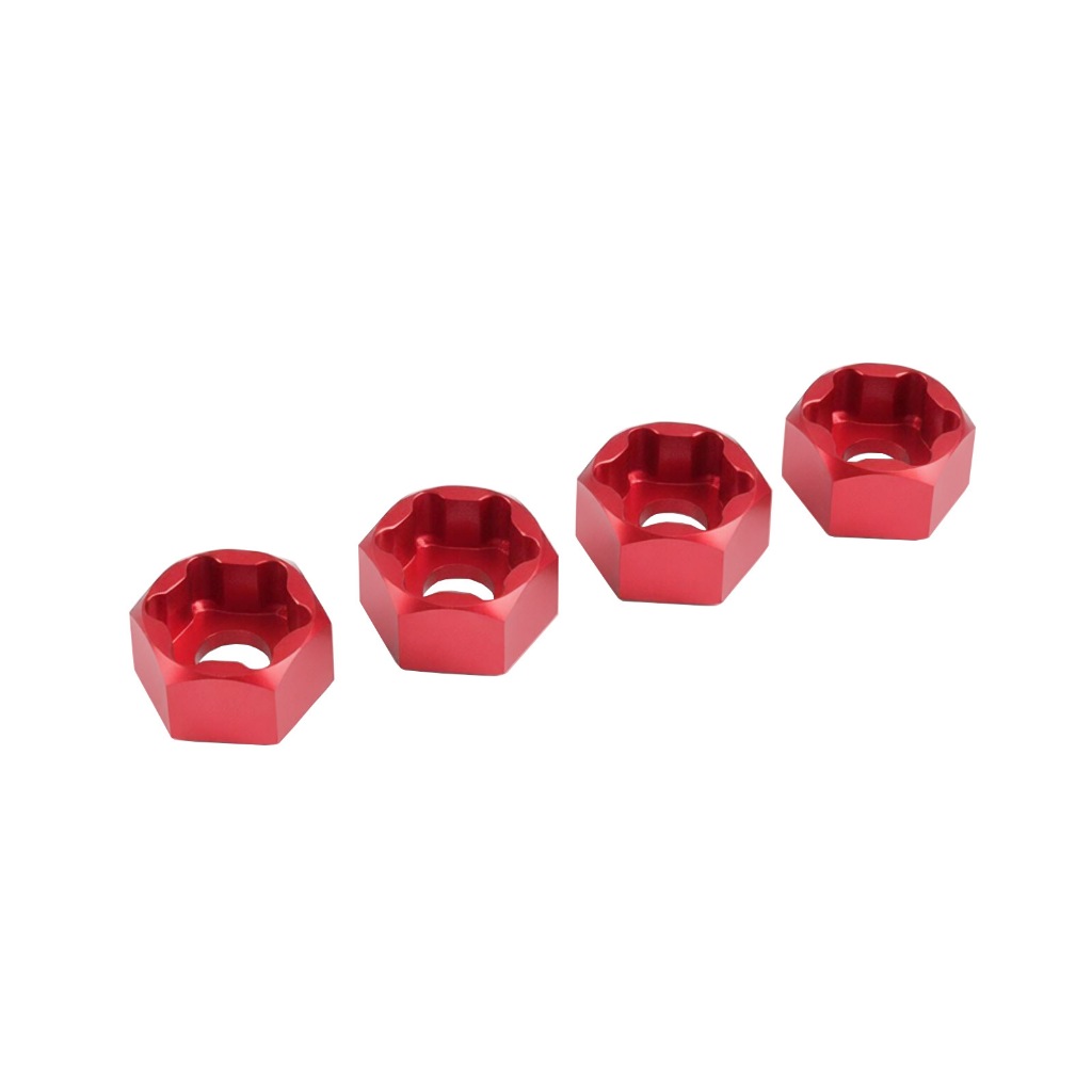 KOShobby อลูมิเนียม 5 มม.ถึง 7 มม.ล้อ Hex Hub อะแดปเตอร์ชุดสําหรับ WPL D12 MN99S MN82 Axial SCX24 1/12 1/16 1/24 RC รถอัพเกรด