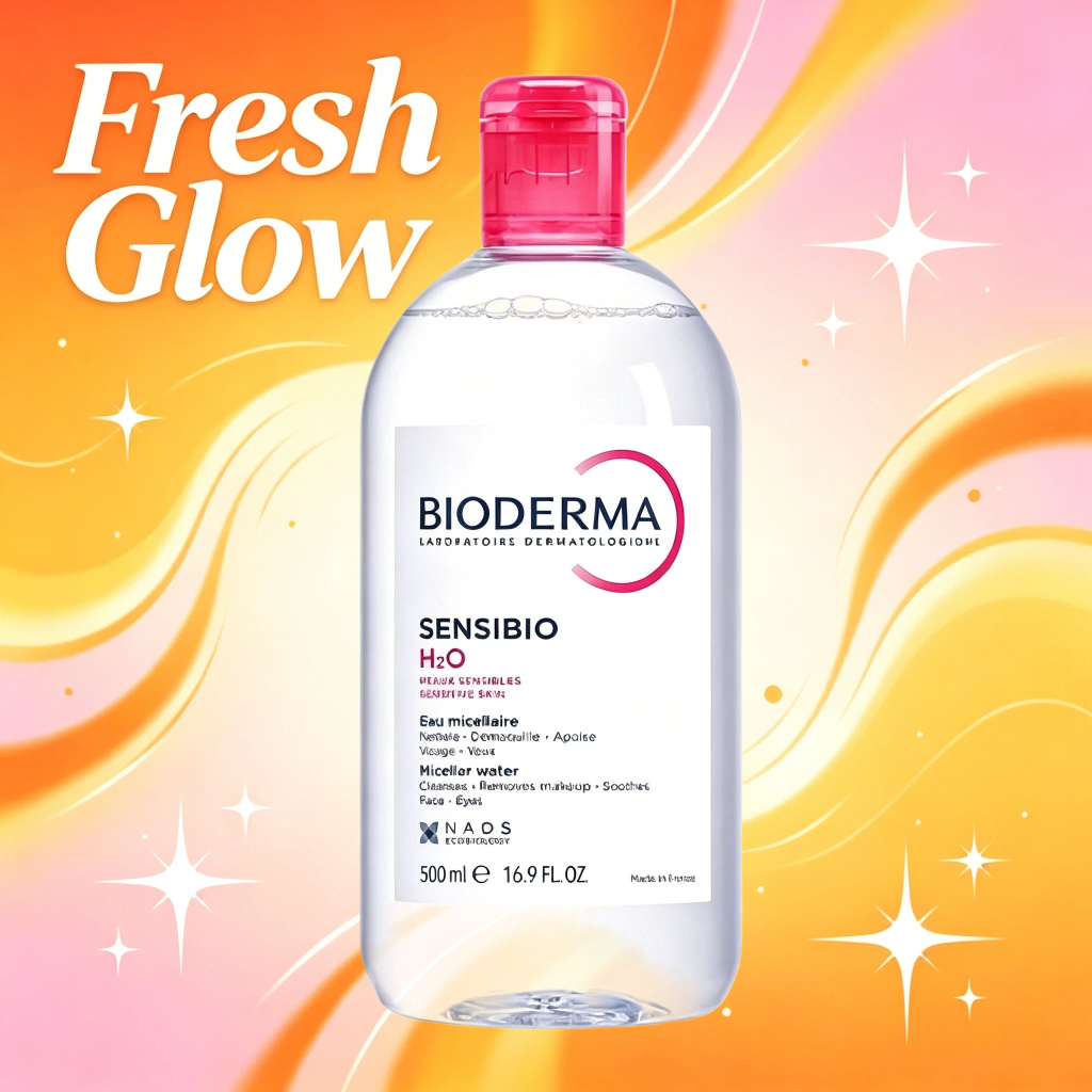Bioderma Sensibio Micellar Water 500mL, ผลิตภัณฑ์ล้างเครื่องสําอาง Soothing ปราศจากแอลกอฮอล์, คลีนเซอร์ 3-in-1 สําหรับผิวแพ้ง่ายแดง-Prone Skin ราคาถูก Shopee Lazada