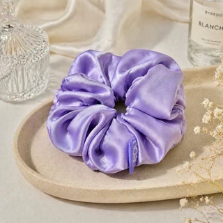NEAU ยางมัดผมแฟชั่น ผ้าซาติน Scrunchie พรีเมียม นุ่มลื่น ลุคคุณหนู