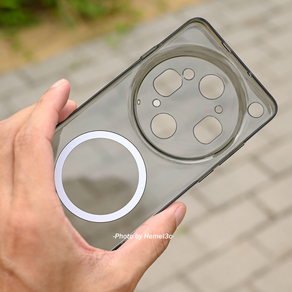 เคสพีซีแบบแข็งบางแม่เหล็กใสป้องกันสีเหลืองสําหรับ Oppo รูปที่ 7