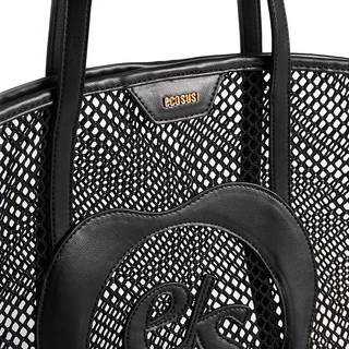 ECOSUSI ตาข่าย Tote Bag ทนทานกระเป๋าสะพายความจุขนาดใหญ่กระเป๋าถือชายหาดพร้อมกระเป๋าสําหรับช้อปปิ้งค่าร่วมการเดินทาง