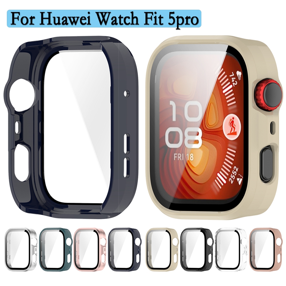สําหรับ Huawei Watch Fit 5pro กรณีป้องกันหน้าจอ PC Hard และทนทาน 2-in-1 สําหรับ Huawei Watch Fit 5pro Shell