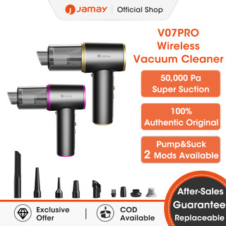 JAMAY V07PRO Cordless Vacuum Cleaner 100,000PA Powerful Suction 7-in-1 Multifunctional Portable Handheld Vacuum for Home Car Office