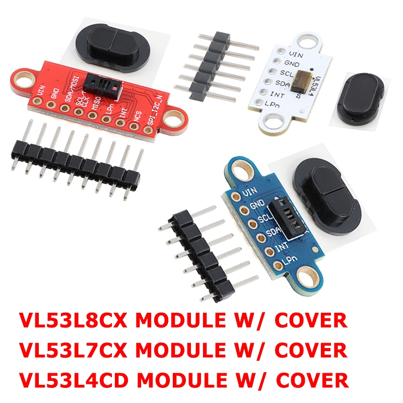 VL53L8CX VL53L7CX VL53L4CD ToF เลเซอร์ตั้งแต่เซนเซอร์โมดูล Proximity Detector 8x8 Multi-Zone Low Pow