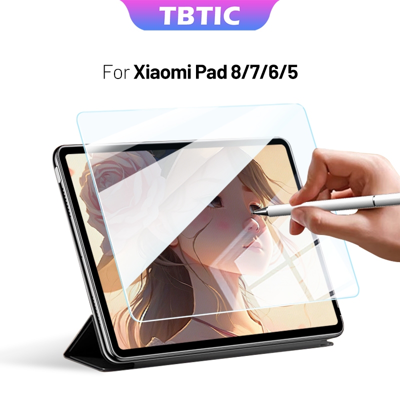TBTIC กระจกนิรภัยป้องกันหน้าจอสําหรับ Xiaomi Pad 8 7 6 5 Pro 2025 2024 2023 2022 11.2 11 นิ้ว