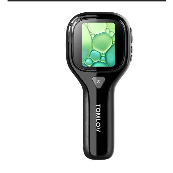 TOMLOV 16MP 2 นิ้ว P10 Evo กล้องจุลทรรศน์มือถือ IPS 20X กล้องจุลทรรศน์เหรียญดิจิตอลสําหรับผู้ใหญ่เด็ก, แบบพกพา LED Lighted แว่นขยายแบตเตอรี่, Jewelers Loupe ใช้งานร่วมกับ Windows